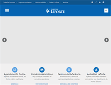Tablet Screenshot of leforte.com.br